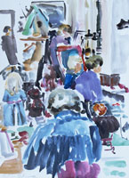 F 160925056, Aquarell